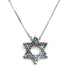 Sterling Star Of David Opening Magnetic Necklace